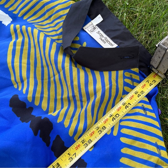 serge nancel Paris dress Vtg - Picture 6 of 7